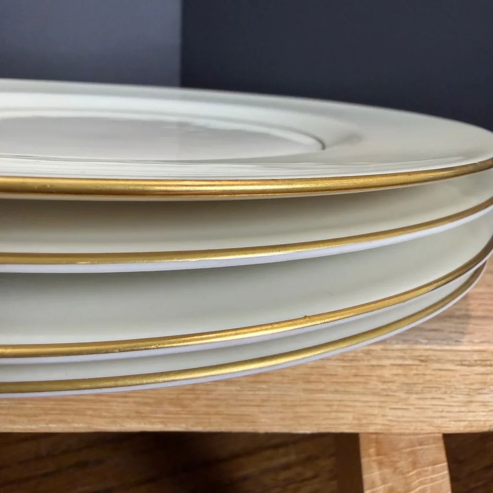 Theodore Haviland Gramercy Plates Set of 4 8.25